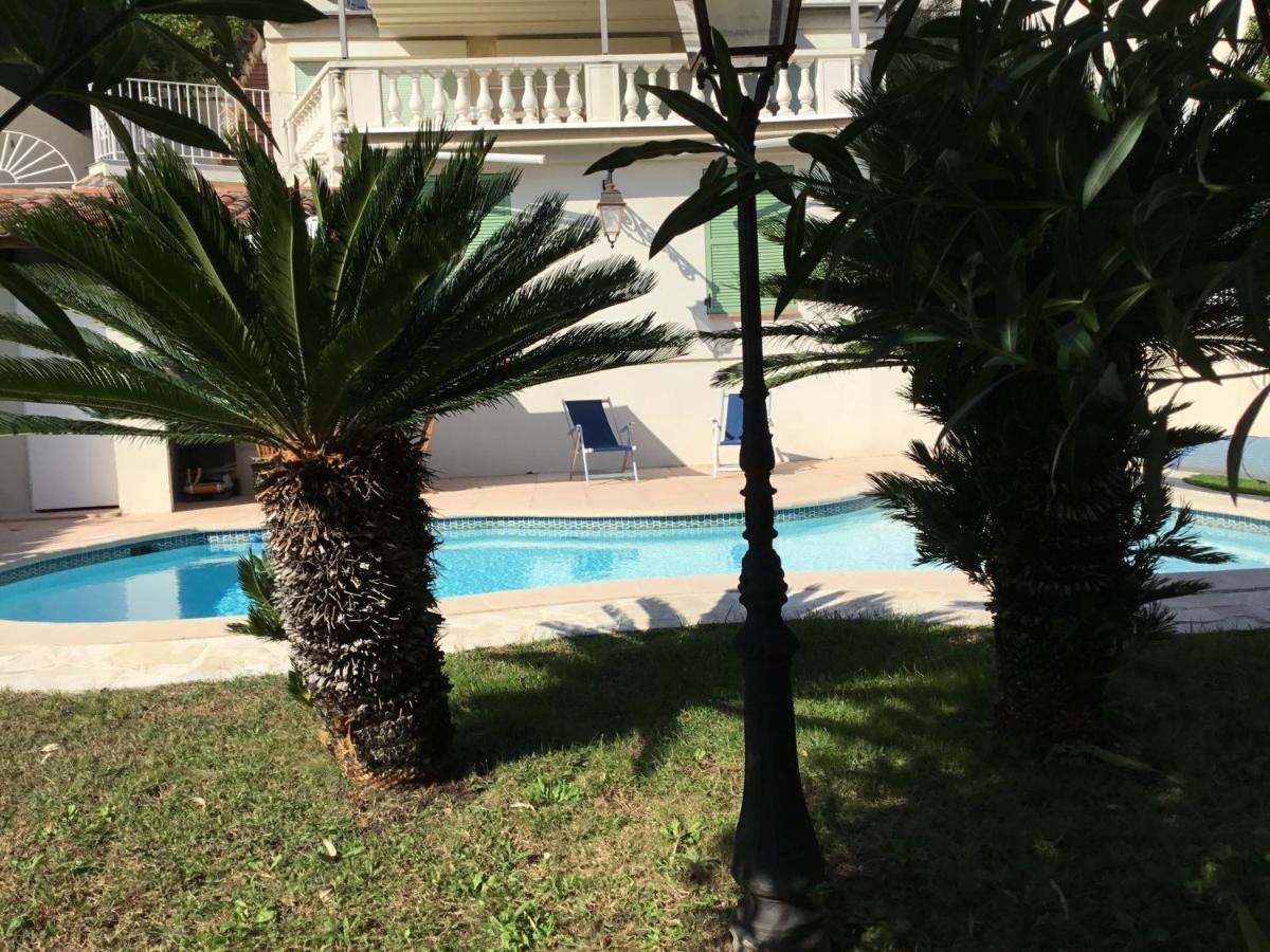 Villa Paradiso, logement avec piscine, Nice Nord Extérieur photo