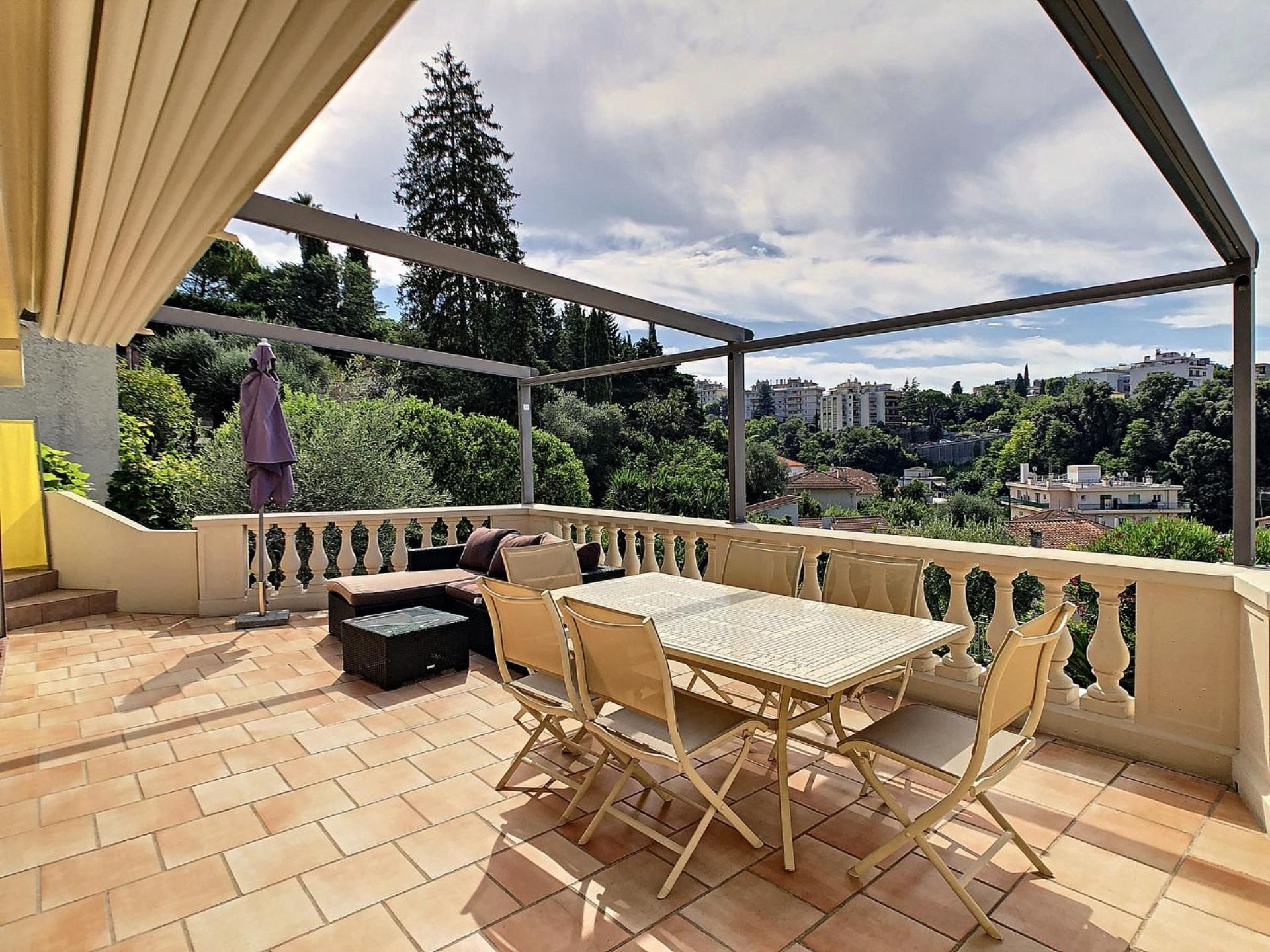 Villa Paradiso, logement avec piscine, Nice Nord Extérieur photo